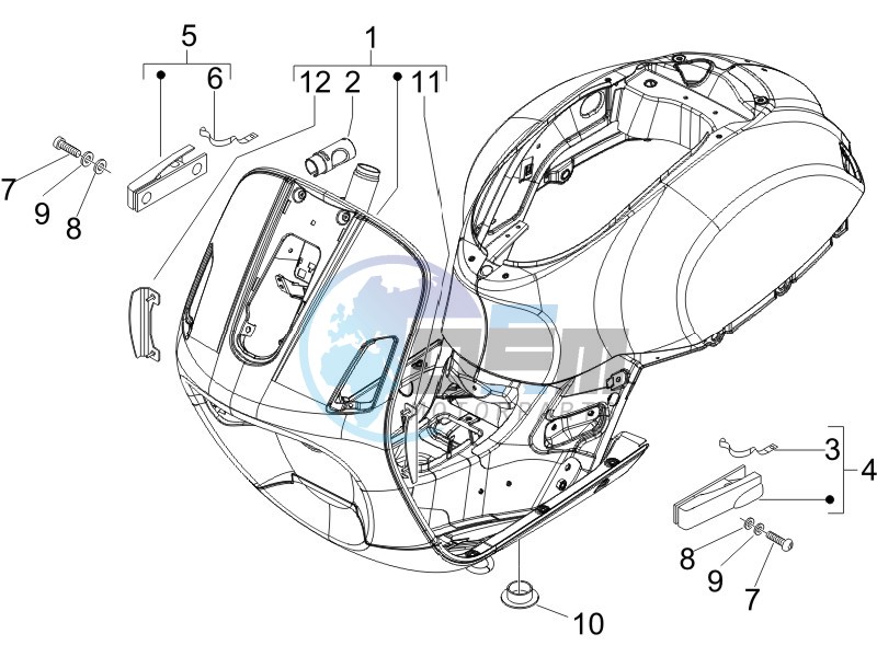 Frame - bodywork