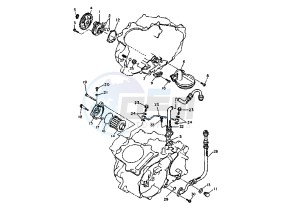 TT E 600 drawing OIL PUMP