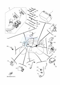 MT-10 MTN1000 (B67X) drawing ELECTRICAL 2