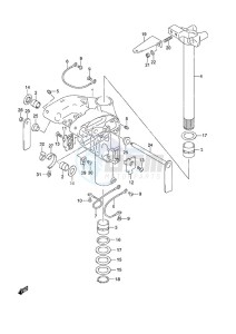 DF 50A drawing Swivel Bracket High Thrust