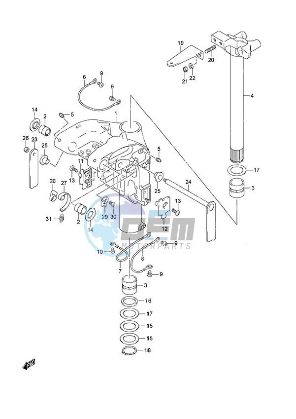 Swivel Bracket High Thrust