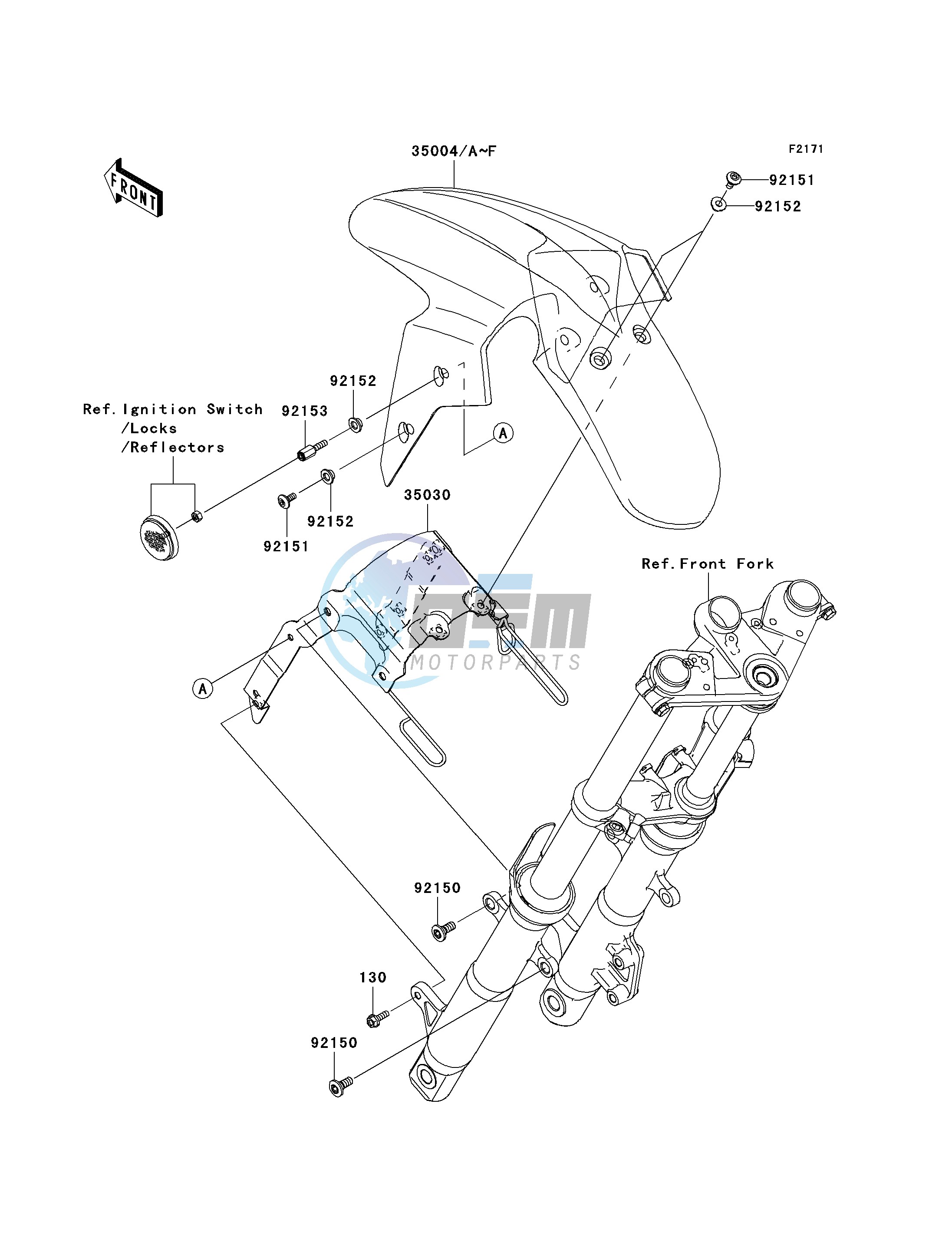 FRONT FENDER-- S- -