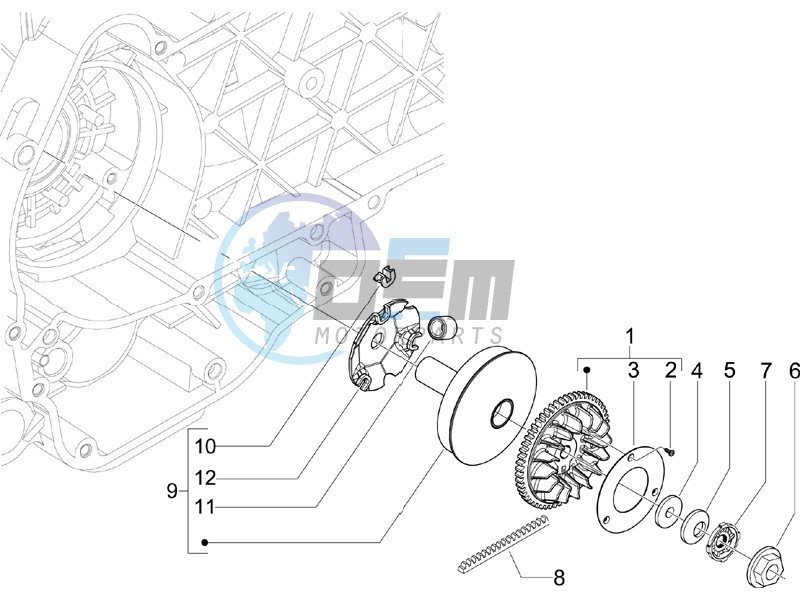 Driving pulley