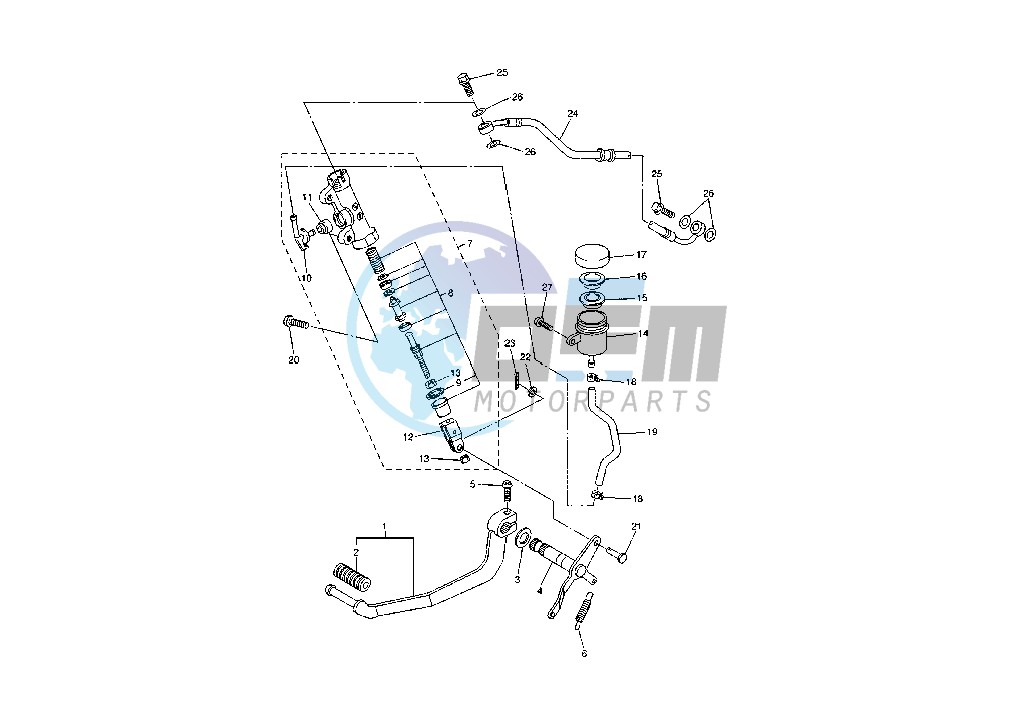 REAR MASTER CYLINDER