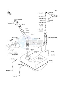 JT 1500 B [ULTRA 250X] (B7F-B8F) B8F drawing FUEL TANK