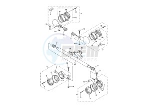 XVZ ROYAL STAR 1300 drawing FLASHER LIGHT