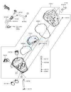 VULCAN S ABS EN650DHFA XX (EU ME A(FRICA) drawing Air Cleaner