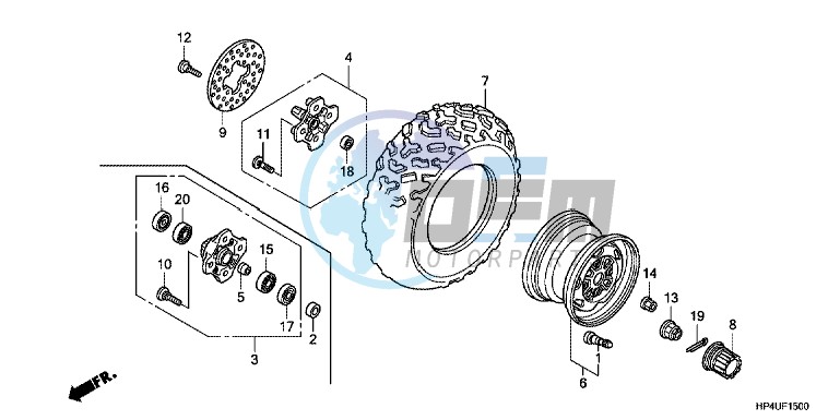 FRONT WHEEL