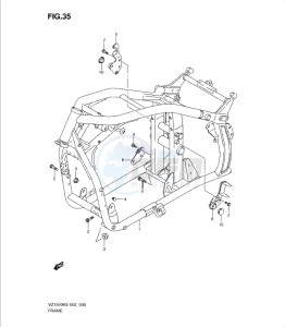 VZ1500K9 drawing FRAME