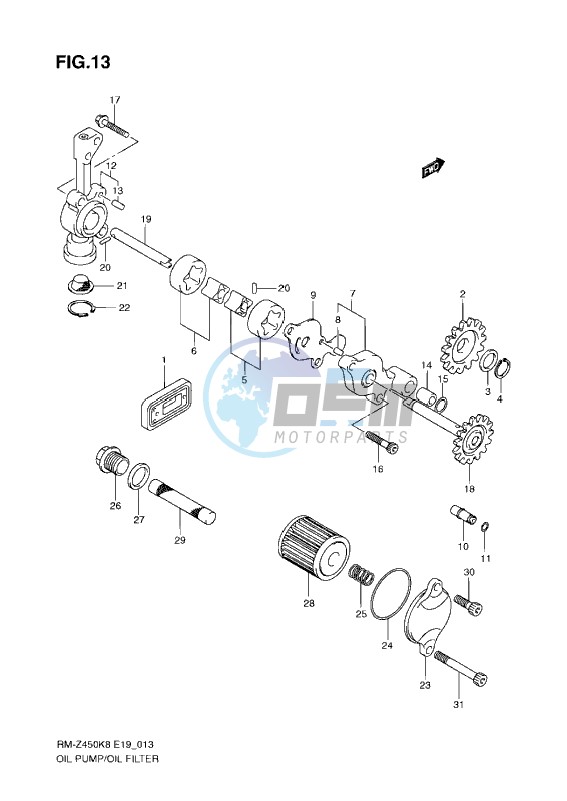 OIL PUMP (K8-L0)