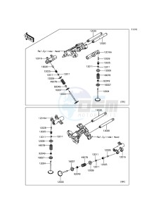 VULCAN 1700 NOMAD ABS VN1700DGF GB XX (EU ME A(FRICA) drawing Valve(s)