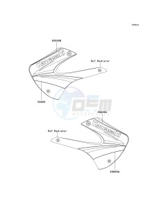 KX 85 A [KX85] (A1-A5) [KX85] drawing DECALS-- A4- -