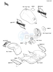 KLT 110 A [KLT110] (A1-A2) [KLT110] drawing LABELS -- KLT110-A1- -