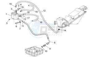 Griso V 8V 1200 drawing Blow-by system