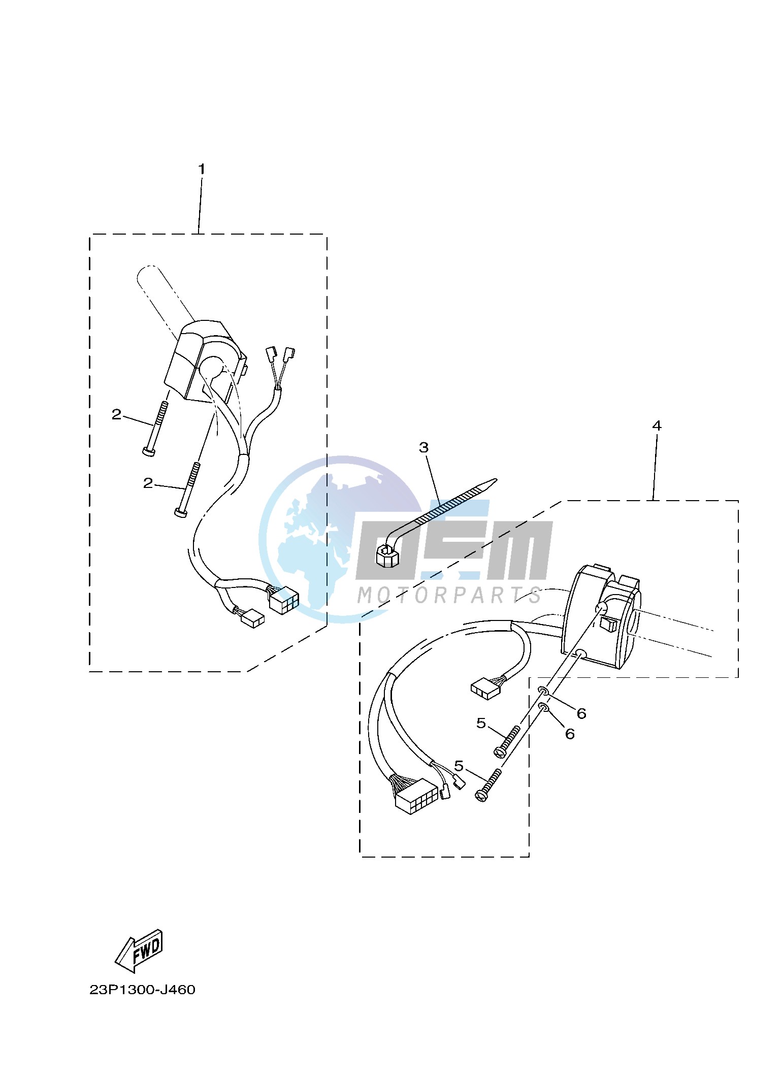 HANDLE SWITCH & LEVER