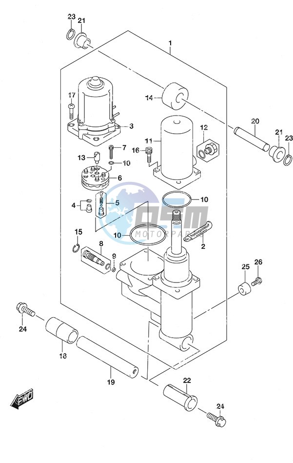 Trim Cylinder High Thrust