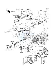 ER-6f ABS EX650B6F GB XX (EU ME A(FRICA) drawing Starter Motor(-ER650AE046804)