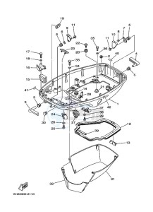 50G-P50 drawing BOTTOM-COWLING