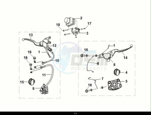 JET 14 200i (XC20W2-EU) (E5) (M1) drawing ABS BRAKE SYSTEM ASSY