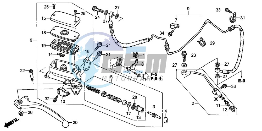 CLUTCH MASTER CYLINDER