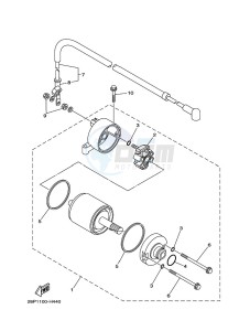 YFM700FWAD GRIZZLY 700 EPS (BLTT) drawing STARTING MOTOR