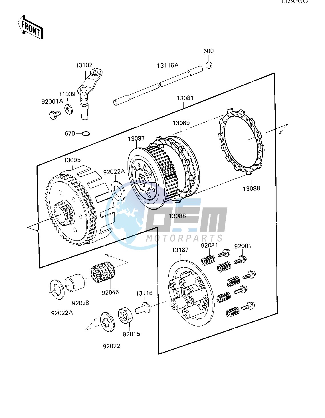 CLUTCH -- 84 A1- -