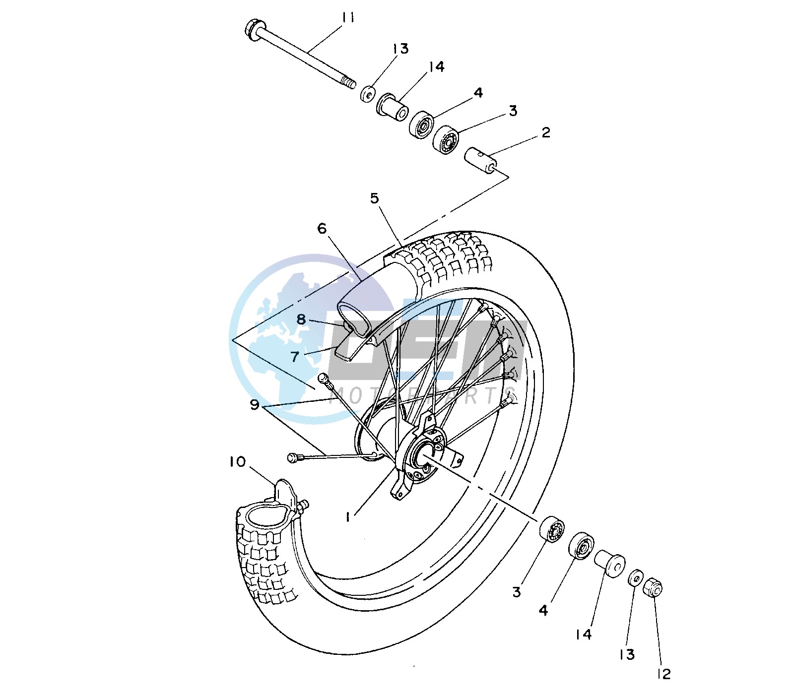 FRONT WHEEL