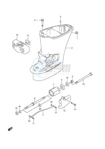 DF 40 drawing Drive Shaft Housing