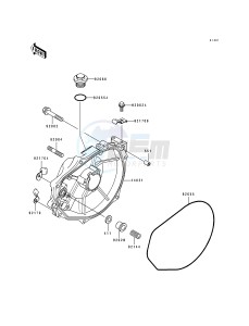 JT 750 A [ST] (A1-A2) [ST] drawing ENGINE COVER-- S- -