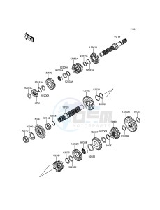 Z250SL_ABS BR250FFS XX (EU ME A(FRICA) drawing Transmission