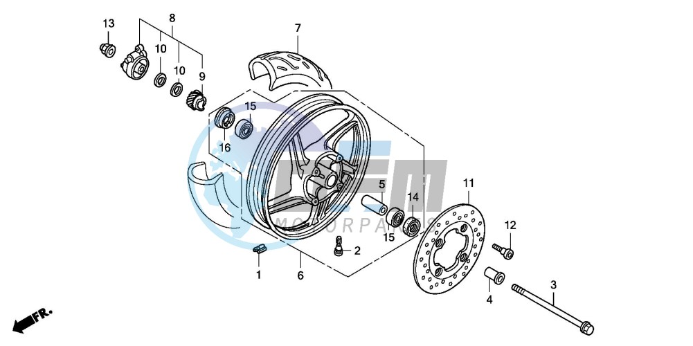 FRONT WHEEL