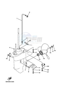 F15AMHS drawing PROPELLER-HOUSING-AND-TRANSMISSION-2