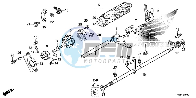 GEARSHIFT FORK (TRX420FA1/FA2)