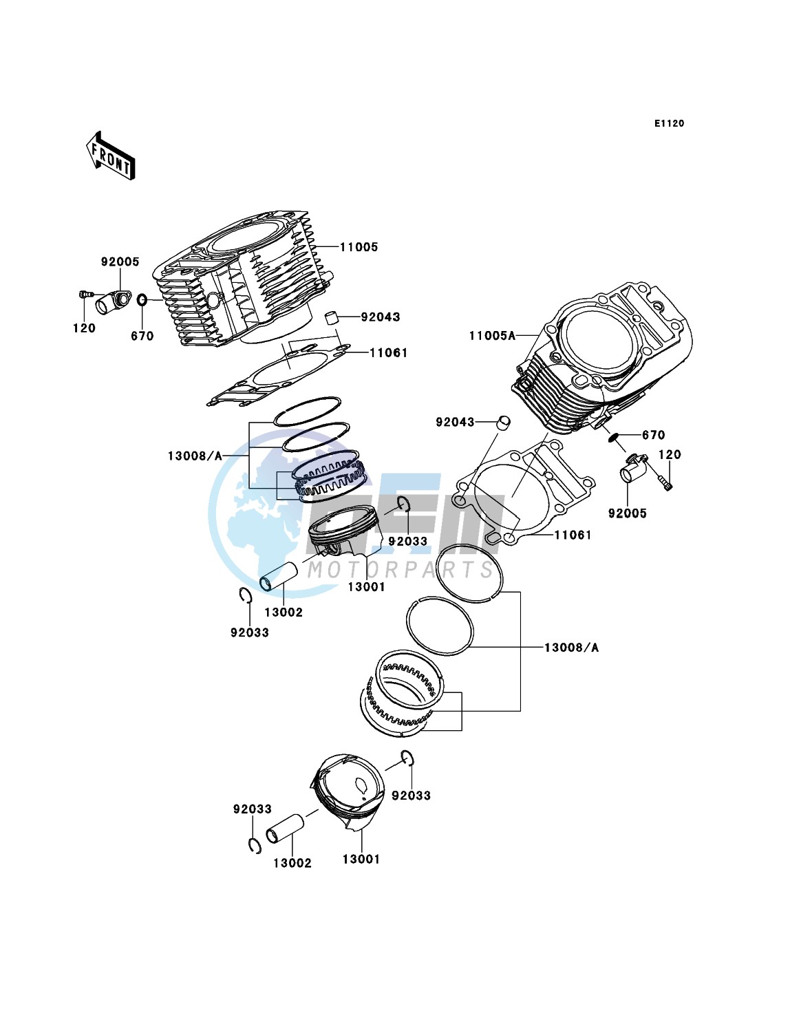 Cylinder/Piston(s)