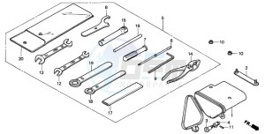 CM125C drawing TOOLS