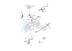 WR F 250 drawing ELECTRICAL DEVICES EURO KIT