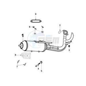 LUDIX 10 RORA SNAKE drawing EXHAUST