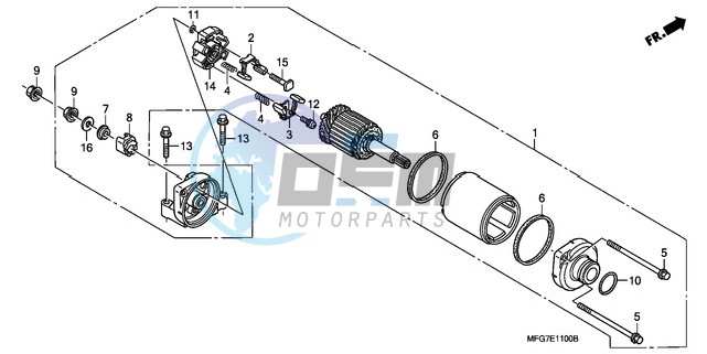 STARTING MOTOR