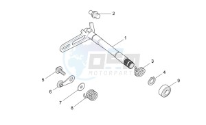 RXV 550 RXV 450-550 STREET LEGAL drawing Gear box selector I