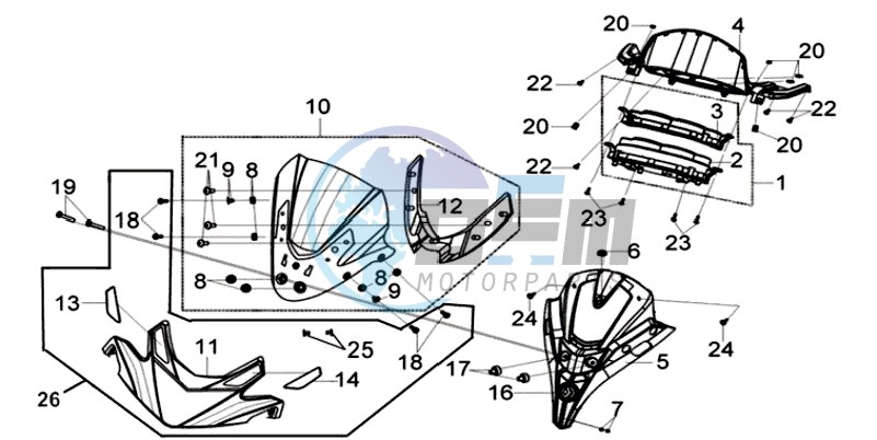 DASHBOARD - WINDSCREEN