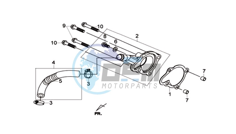 WATER PUMP COVER