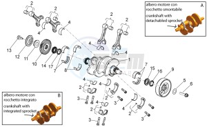 Tuono 1000 v4 R Std APRC drawing Drive shaft