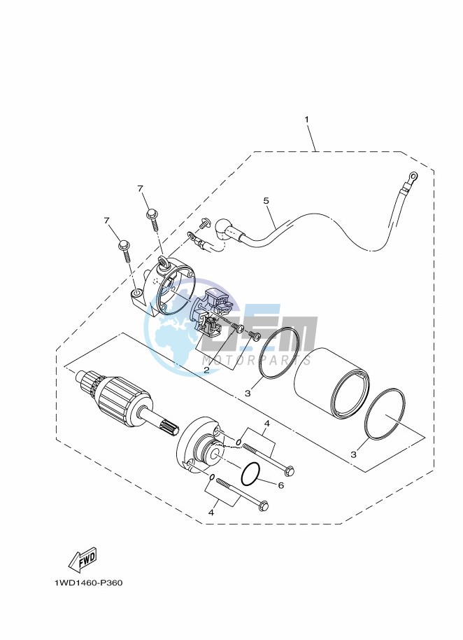 STARTING MOTOR