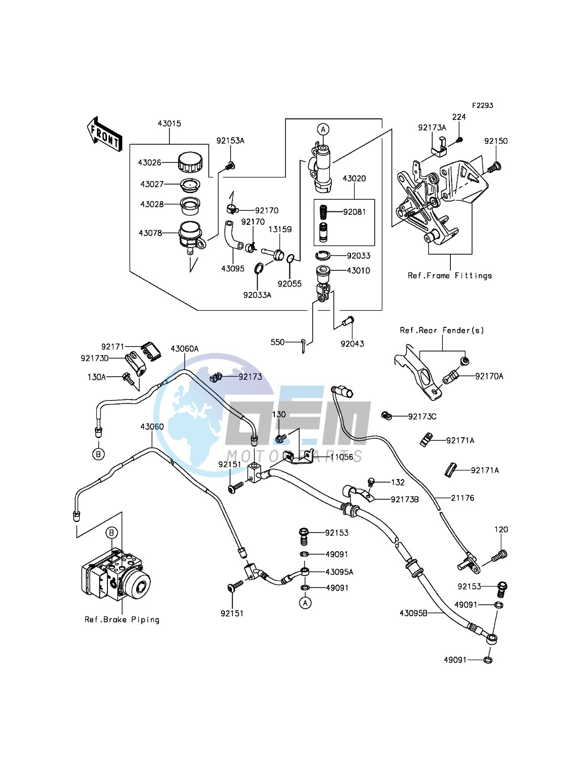 Rear Master Cylinder