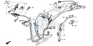 SH50D drawing WIRE HARNESS