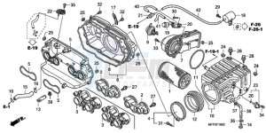 CB1300SA9 SI / ABS BCT MME TWO TY2 drawing AIR CLEANER