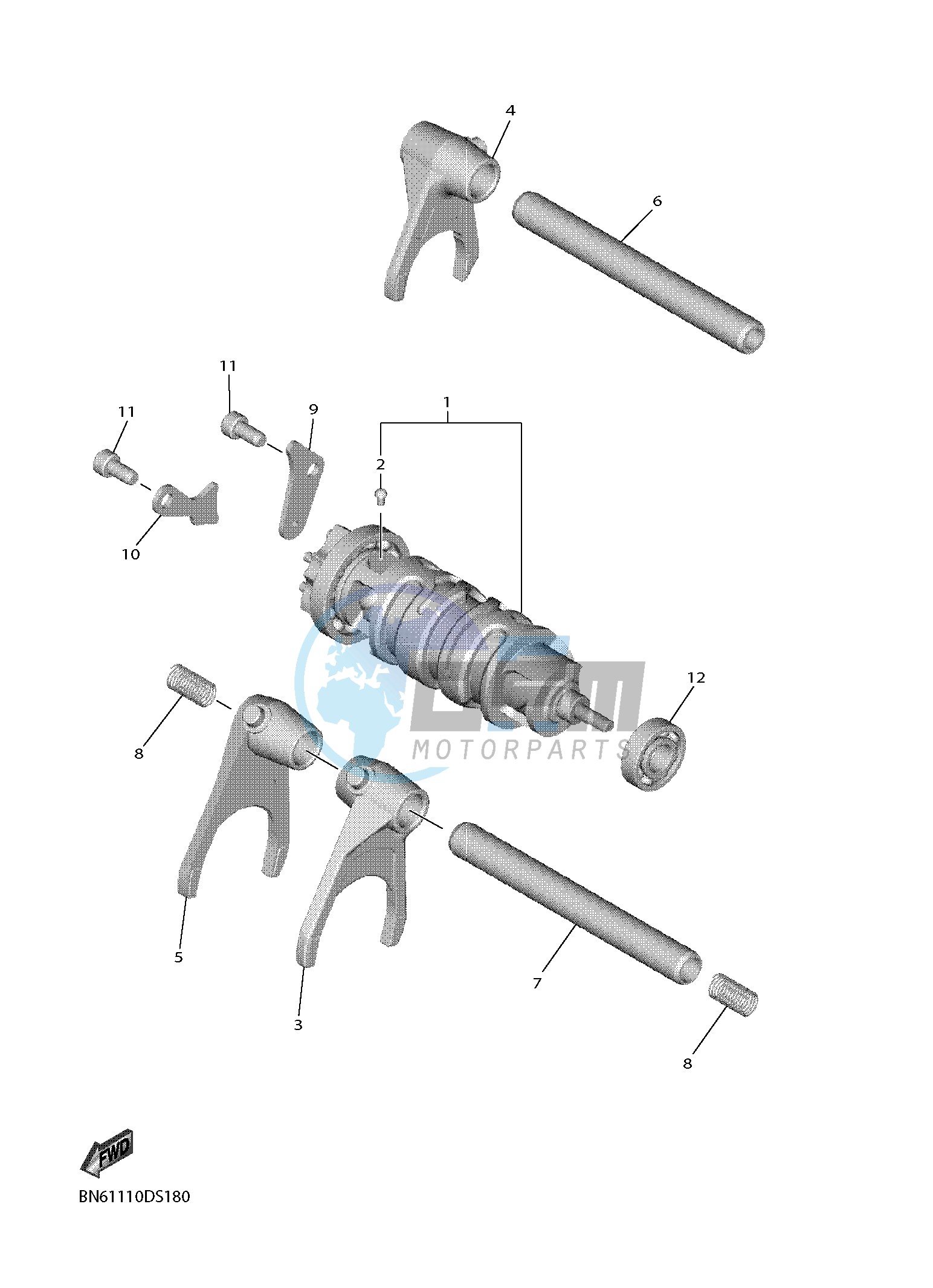 SHIFT CAM & FORK