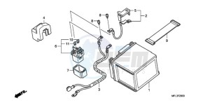 CBR1000RR9 Europe Direct - (ED / MME REP) drawing BATTERY (CBR1000RR)