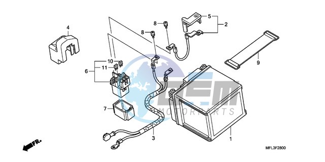 BATTERY (CBR1000RR)