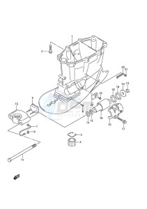 DF 200 drawing Drive Shaft Housing (Type: X)